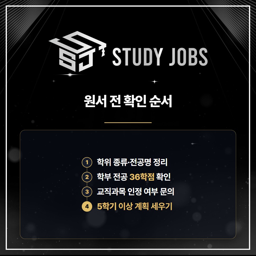 학점은행제 출신이 한양대학교 교육대학원 상담심리에 지원하기 전 확인할 순서